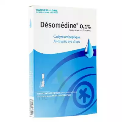Desomedine 0,1 % Collyre Sol 10fl/0,6ml à CHAMBÉRY